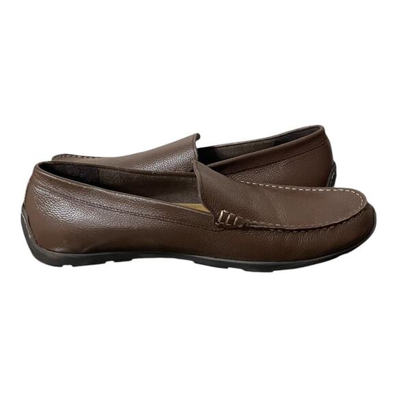 Tommy Bahamas Mens Leather Brown Driving Loafers Size 12 - Picture 6 of 7